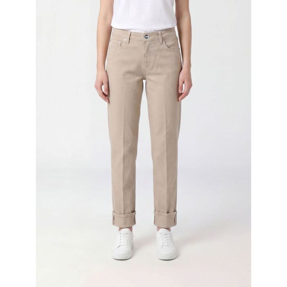 Dondup Jeans Woman Beige
